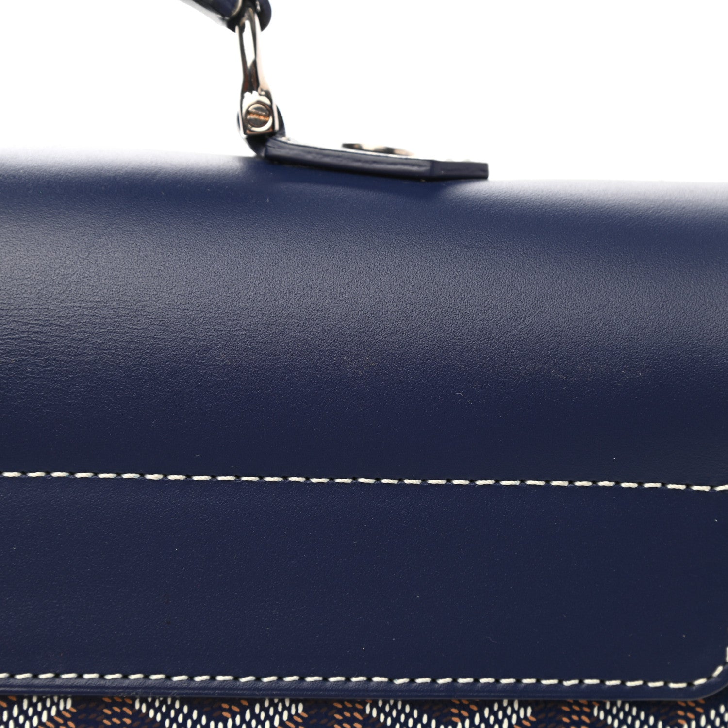 Goyard Goyardine Citadin Messenger Navy 12 of 13