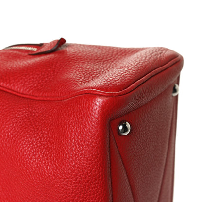 Hermes Taurillon Clemence Victoria II 35 Rouge Garance 12 of 13