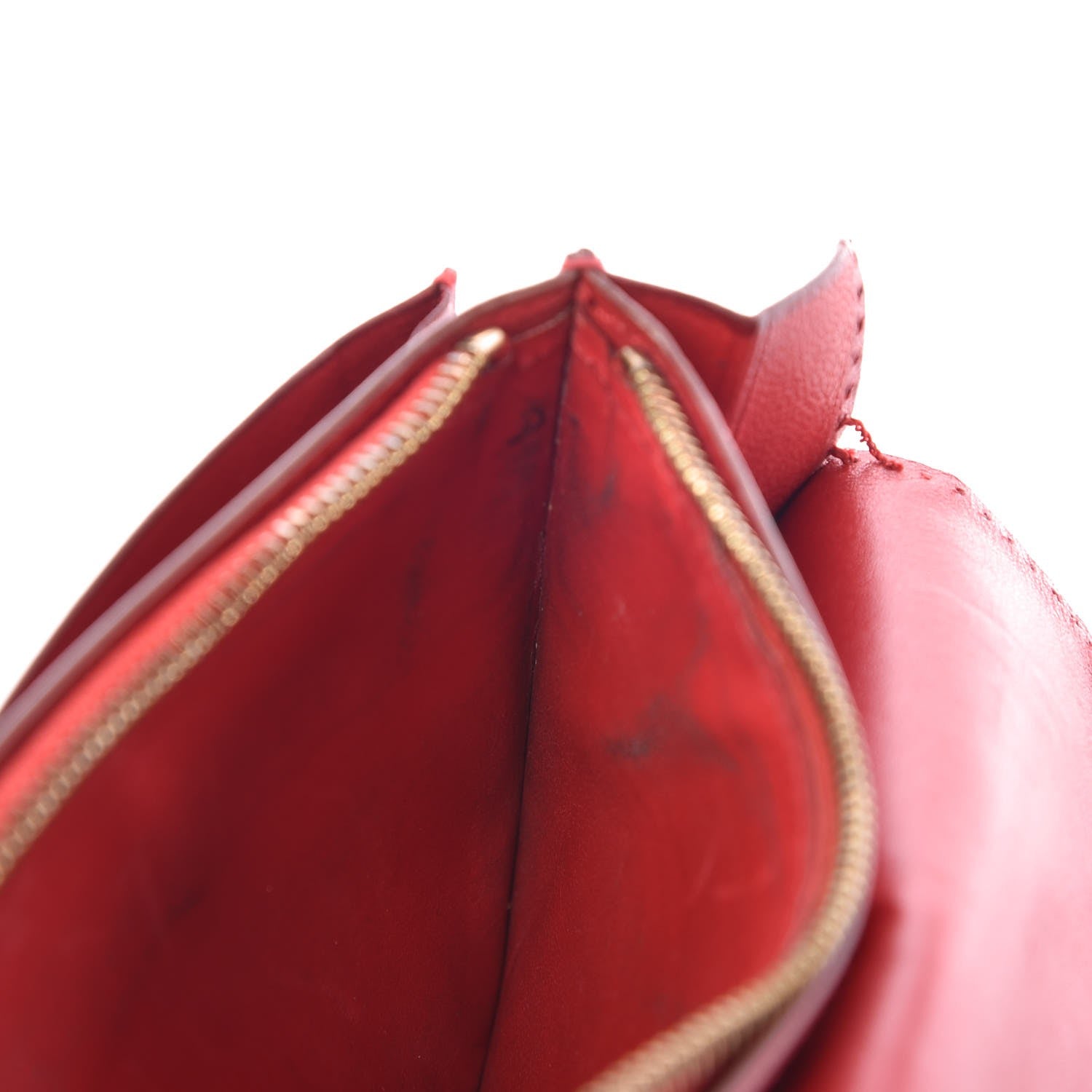 Hermes Box Cadena Wallet Rouge Vif 13 of 29