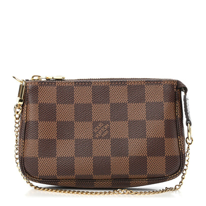 Louis Vuitton Damier Ebene Mini Pochette Accessories 1 of 4