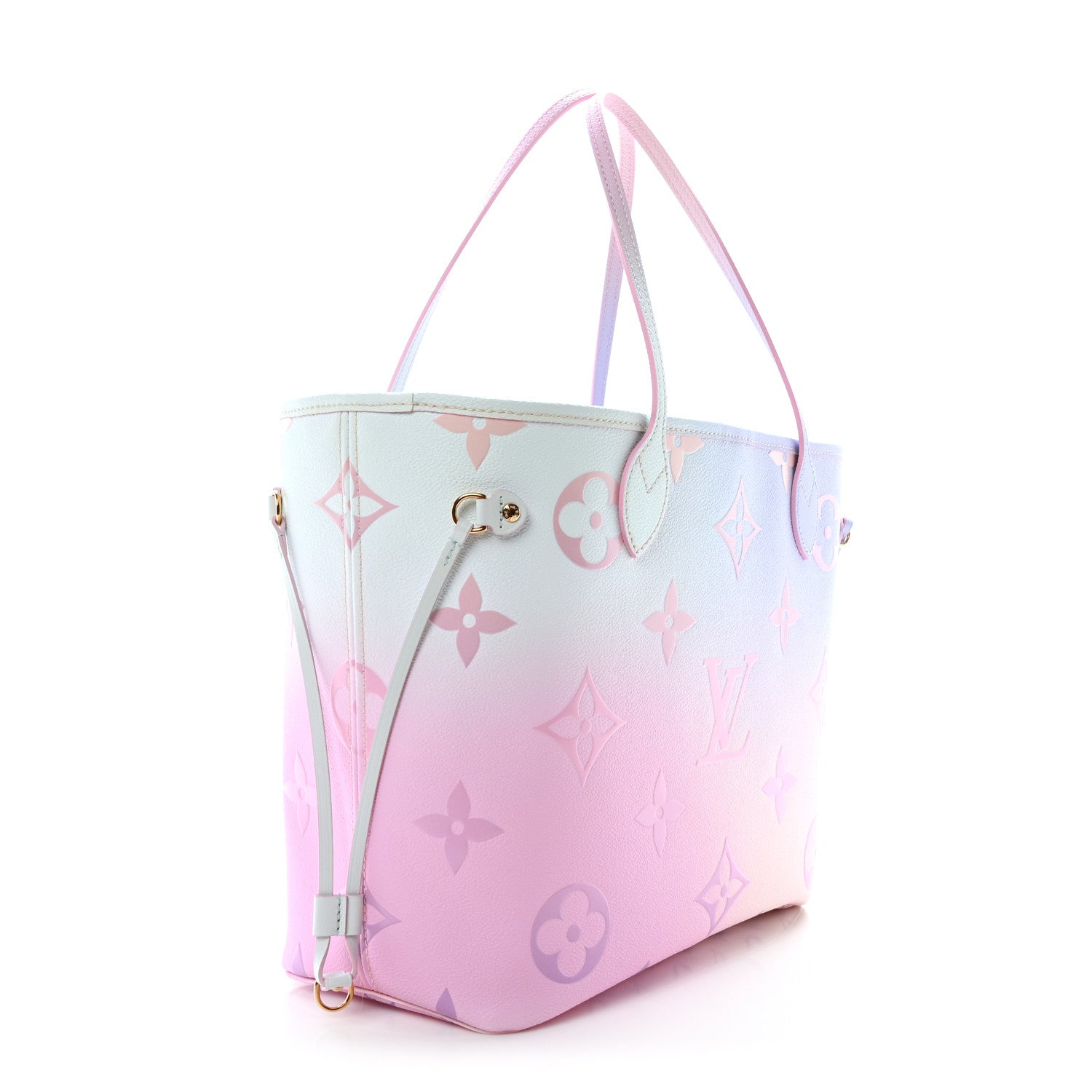 Louis Vuitton Monogram Giant Spring In The City Neverfull MM Sunrise Pastel 4 of 10