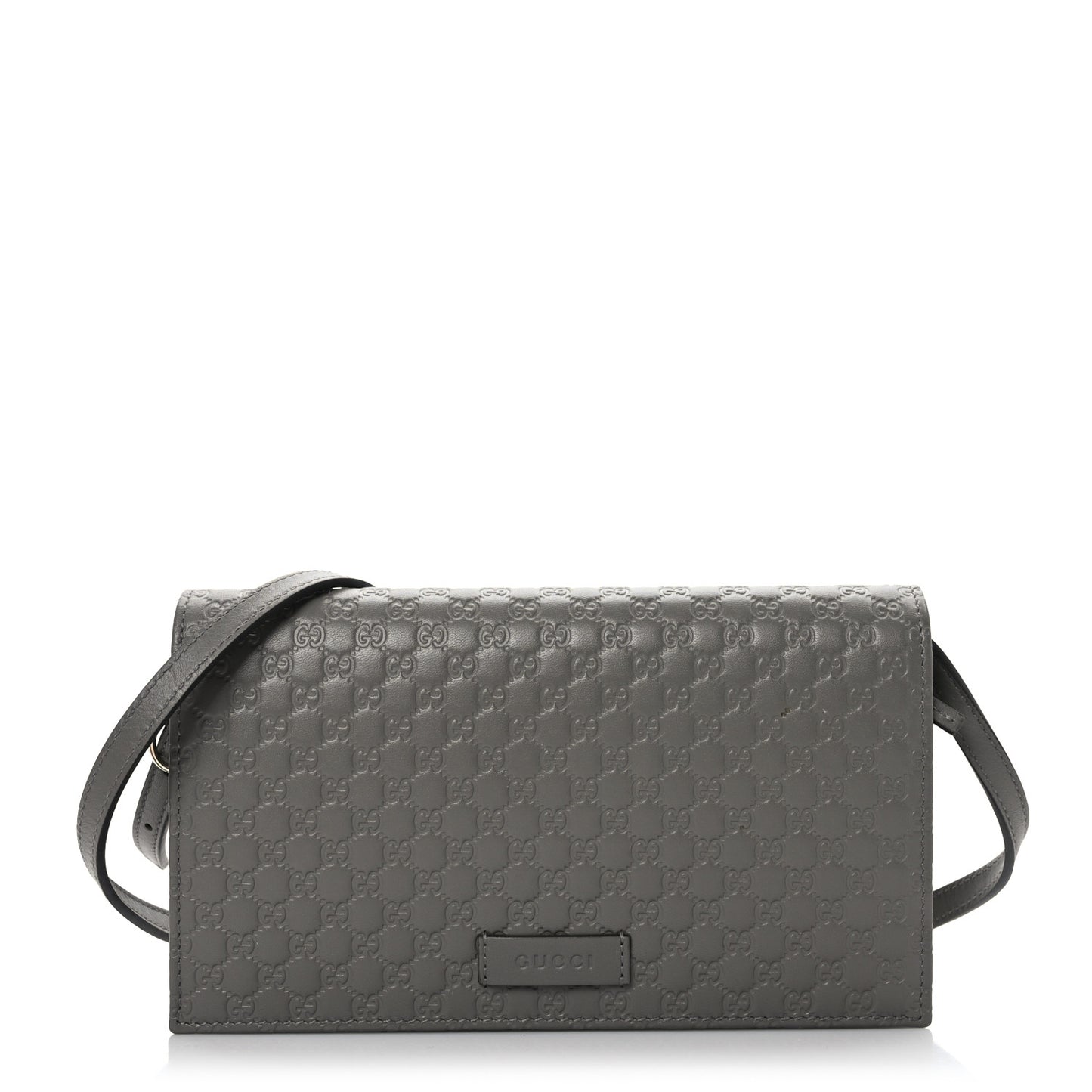 Soft Microguccissima Crossbody Wallet Loess