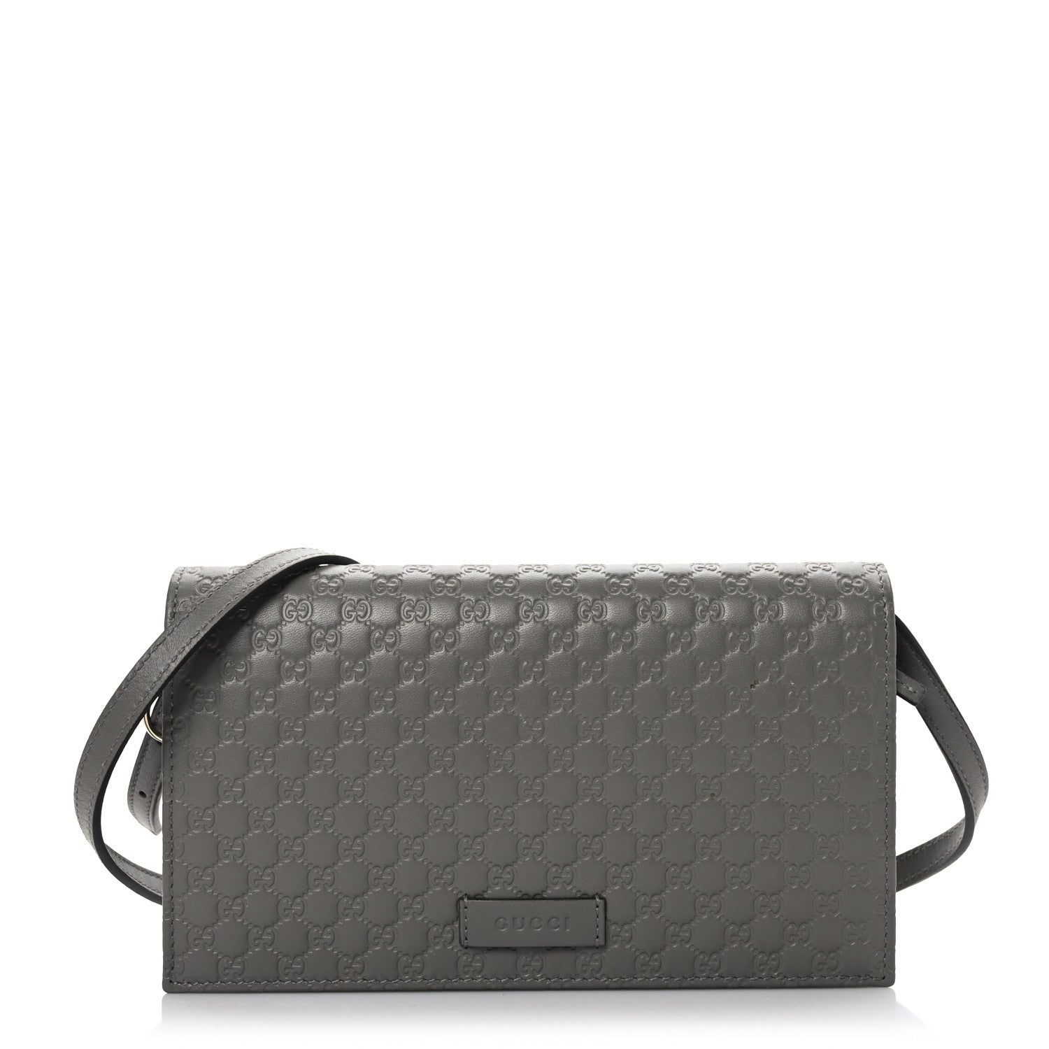Gucci Soft Microguccissima Crossbody Wallet Loess 1 of 9