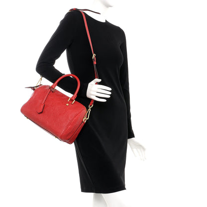 Louis Vuitton Empreinte Speedy Bandouliere 25 Cherry 2 of 7