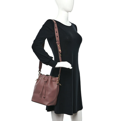 Fendi Vitello Grace Matte F is Fendi Grande Mon Tresor Bucket Bag English Rose 2 of 9