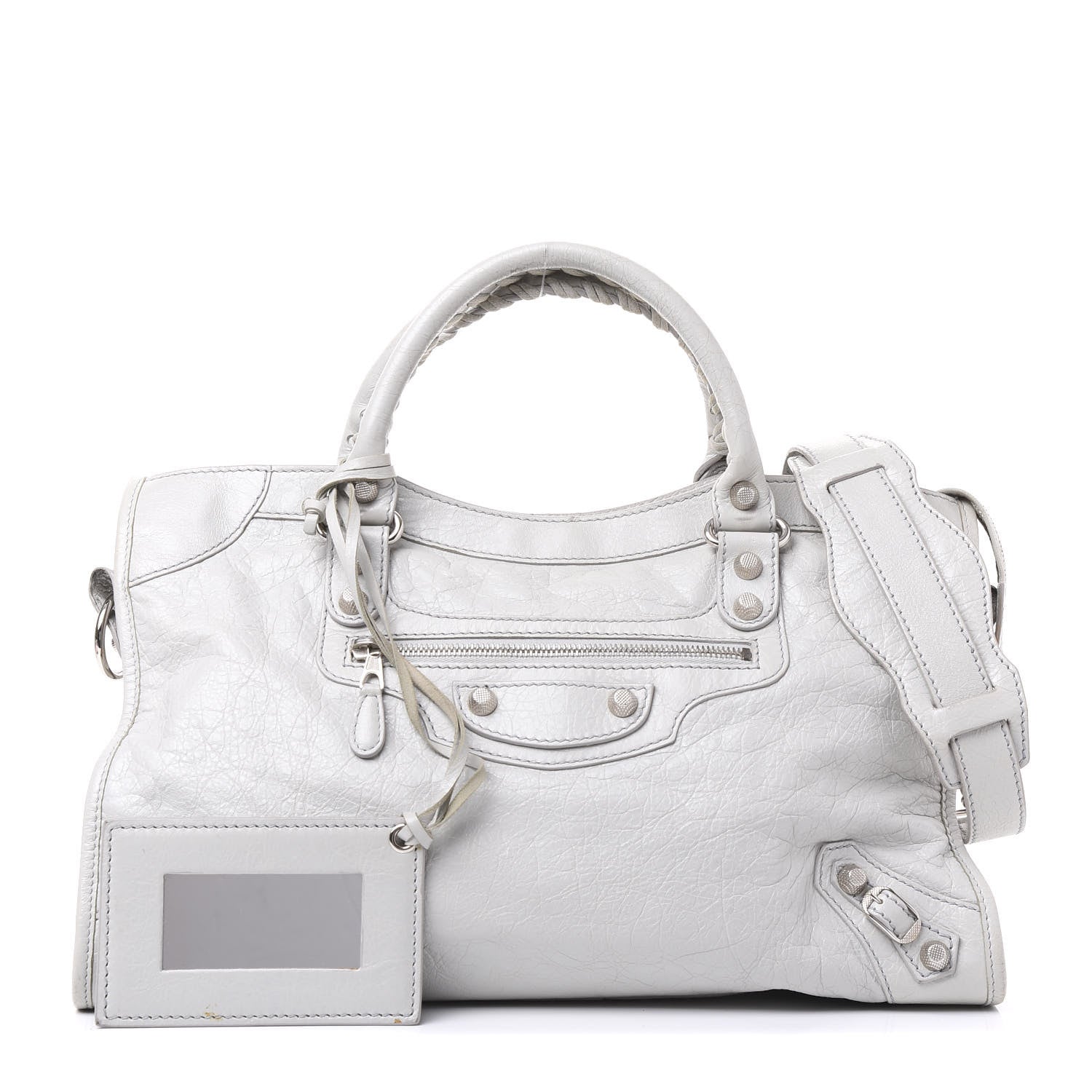Balenciaga Agneau Giant 12 Silver Hardware City Gris Glace 1 of 8