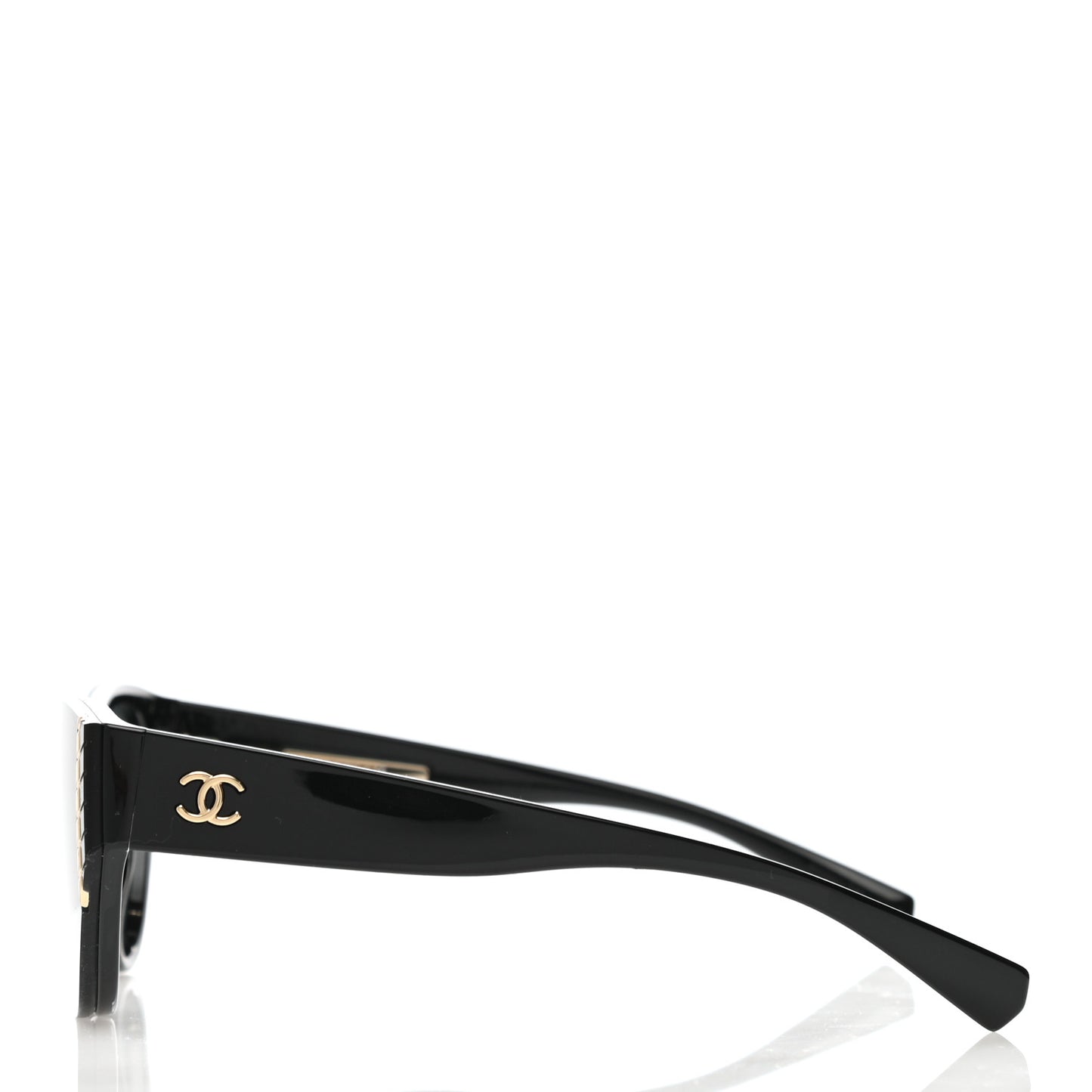 Acetate Cat Eye Sunglasses 6054 Black