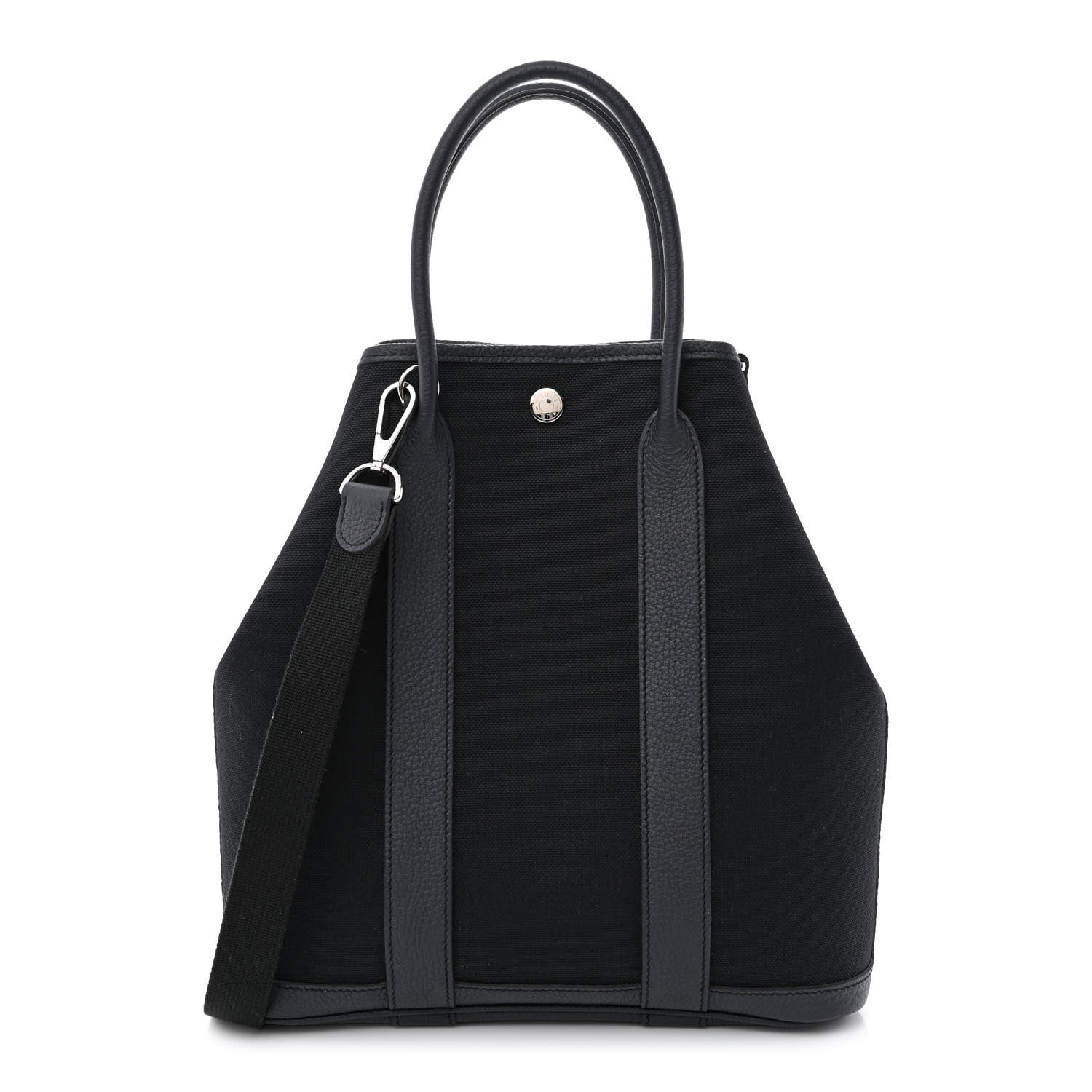 Hermes Toile H Negonda Garden File 28 Black Bleu Indigo 1 of 10