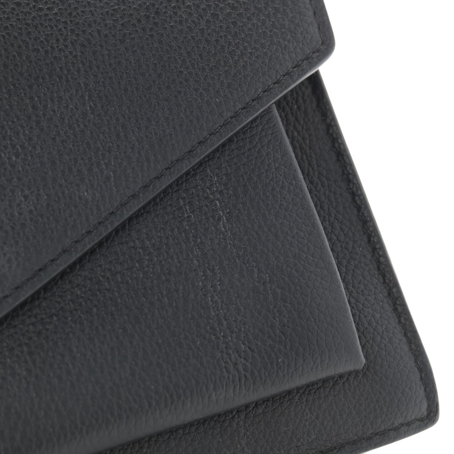 Louis Vuitton Soft Calfskin My Lockme Chain Pochette Black 11 of 15