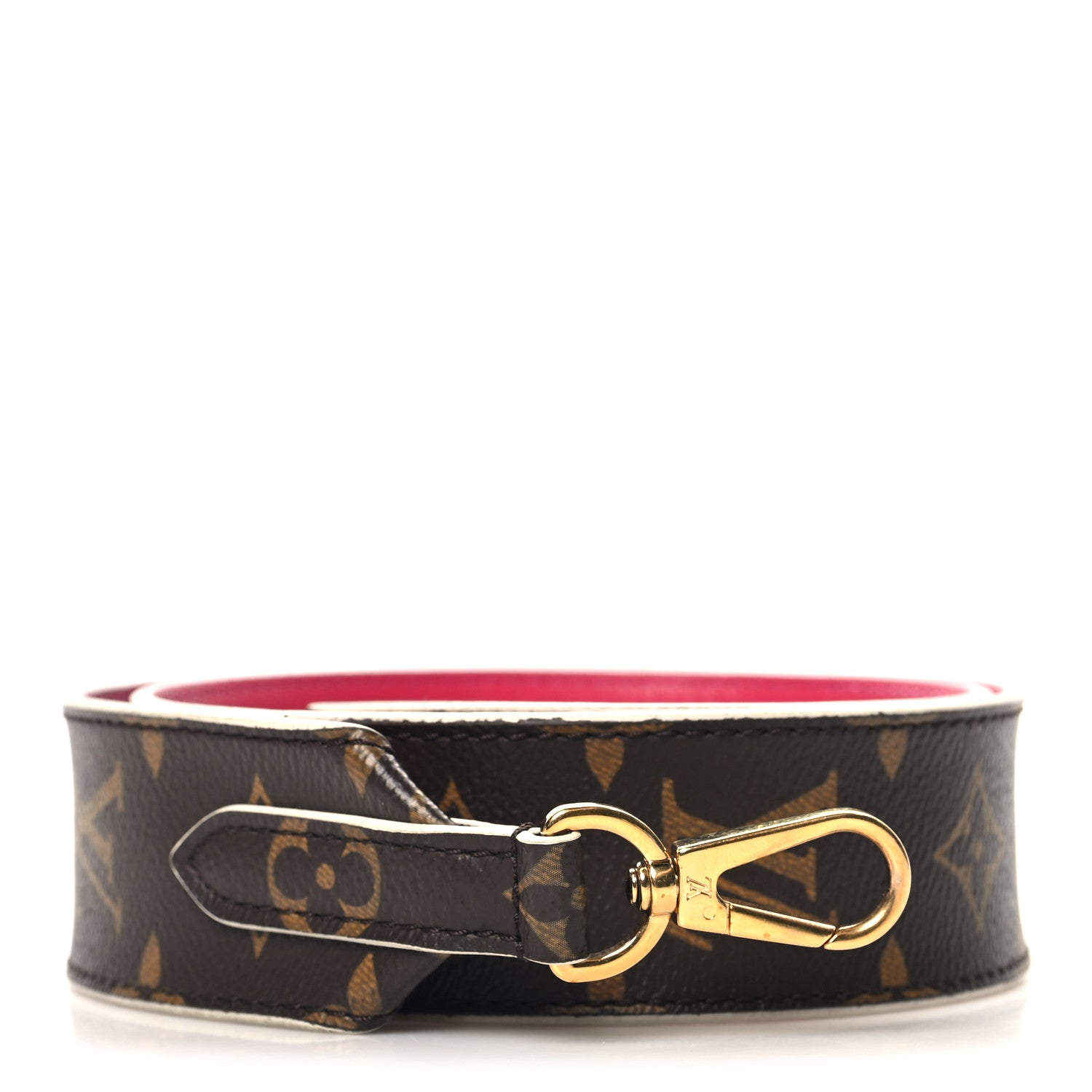 Louis Vuitton Monogram Bandouliere Shoulder Strap Red 1 of 5
