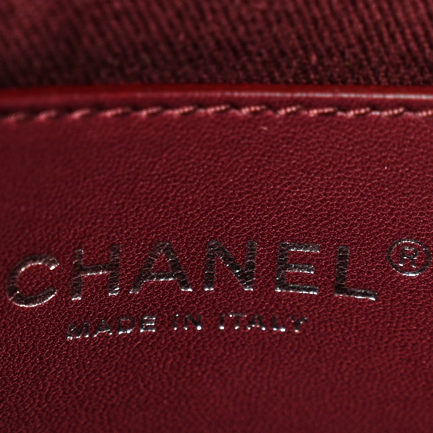 Chanel Patent Quilted Large Just Mademoiselle Bowling Bag Plum 6 of 13