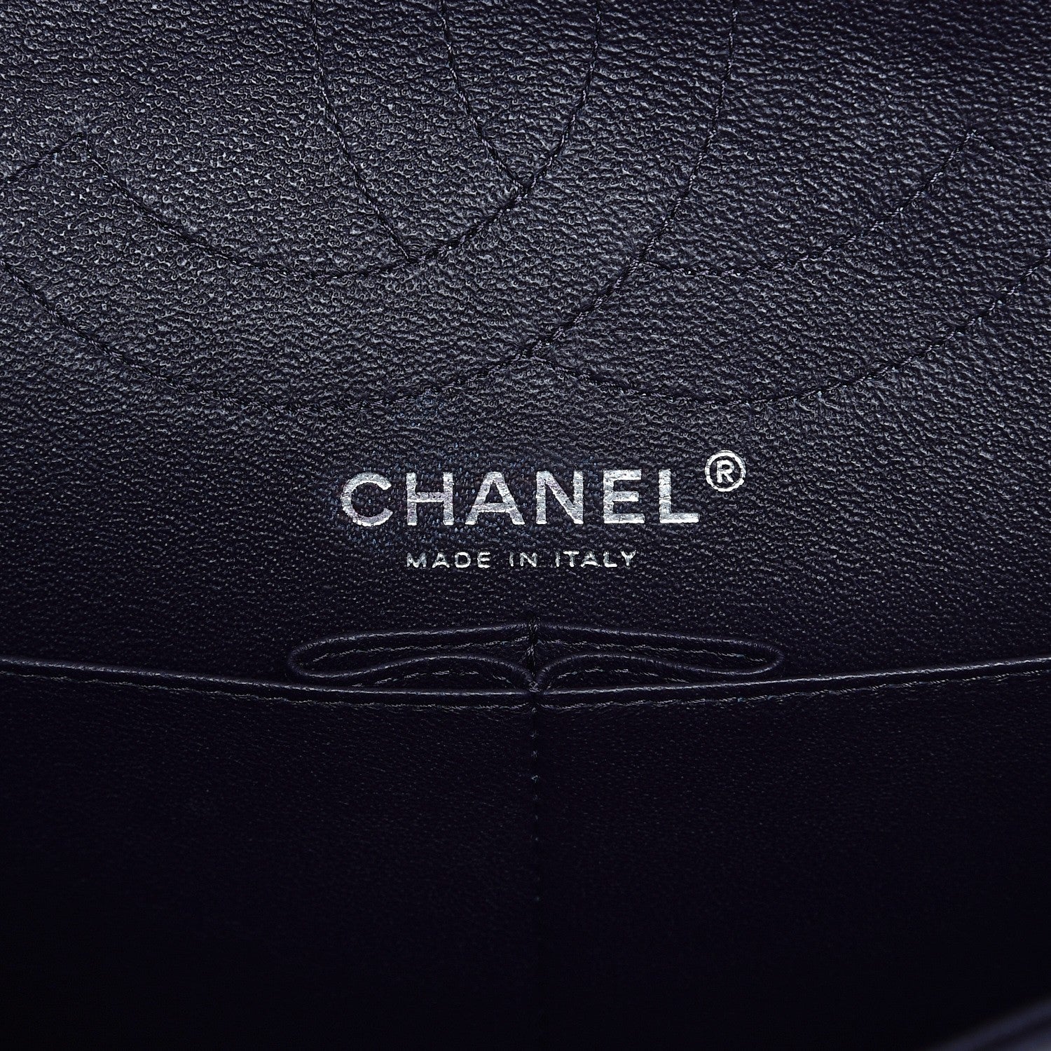 Chanel Metallic Aged Calfskin Quilted 2.55 Reissue 226 Flap Dark Purple 6 of 7