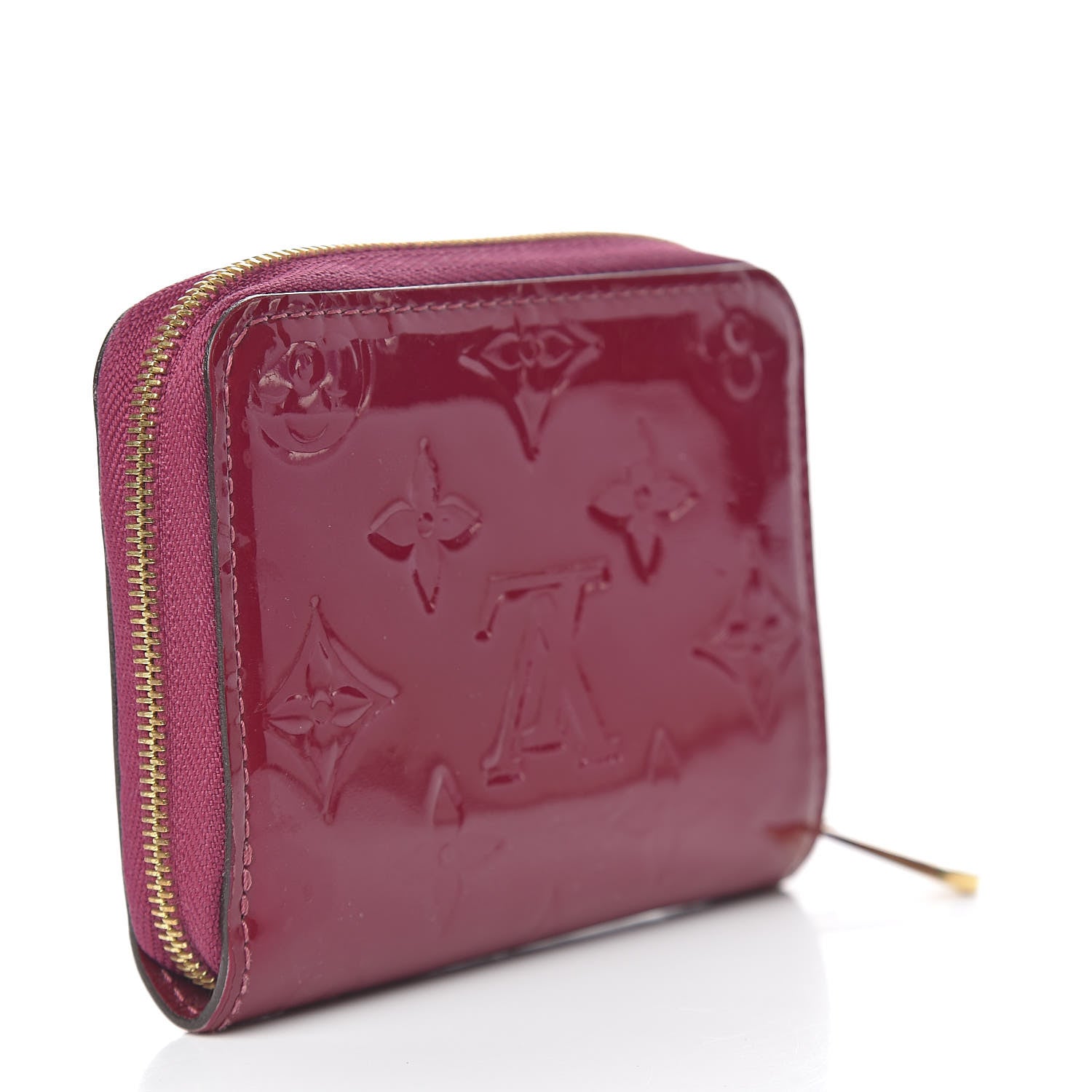 Louis Vuitton Vernis Zippy Coin Purse Magenta 3 of 7