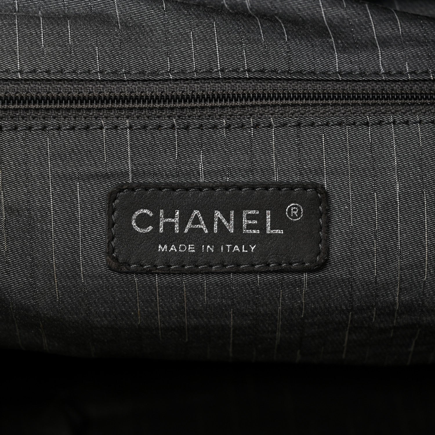 Chanel Washed Calfskin Tote Black 6 of 13