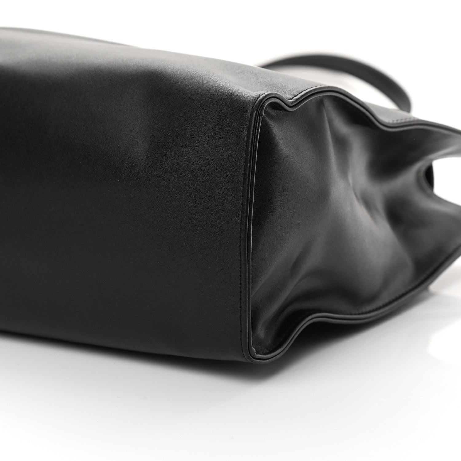 Telfar Vegan Leather Medium Shopping Bag Black 10 of 12