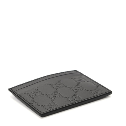 Gucci Guccissima Card Holder Black 4 of 7