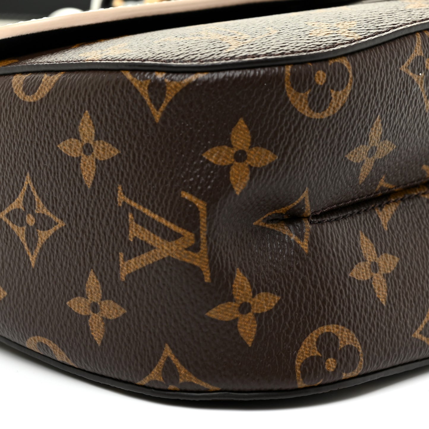 Calfskin Monogram Chain It Bag PM Black