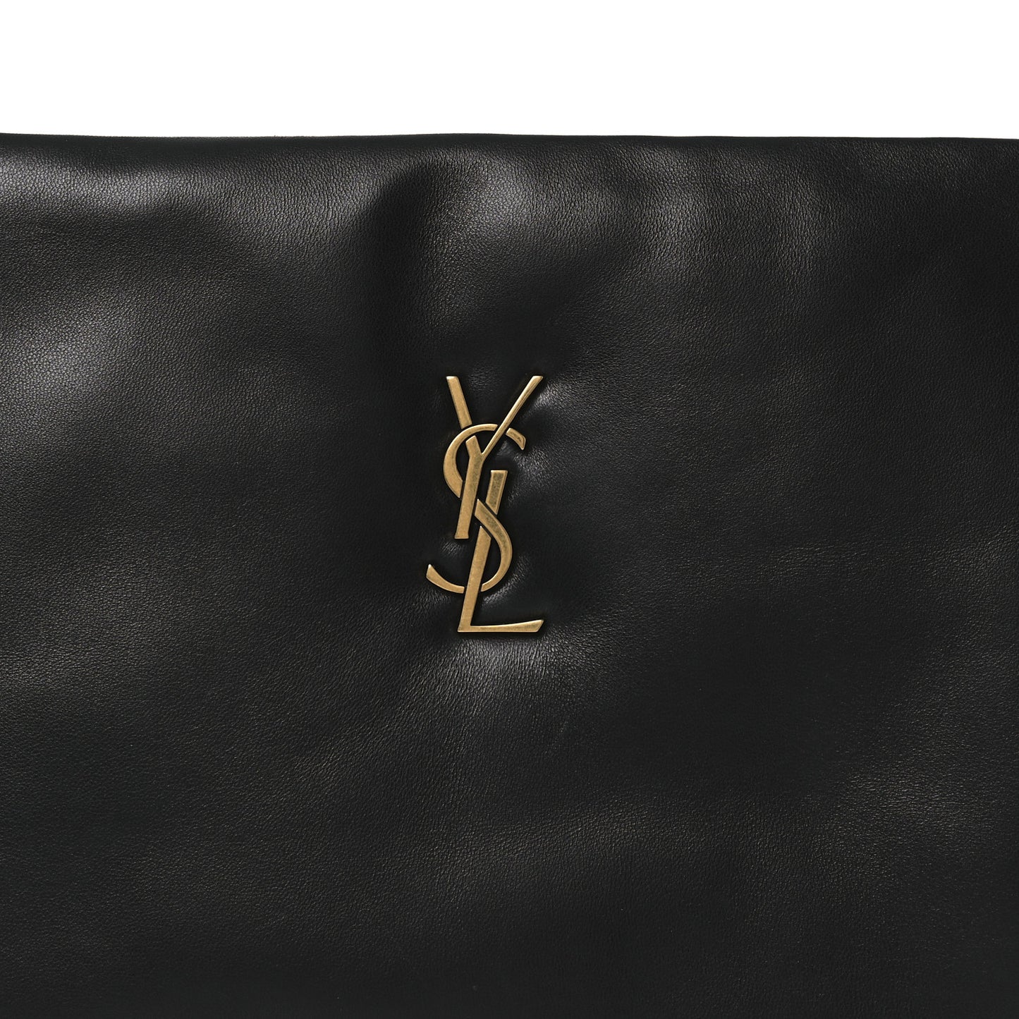 Lambskin Small Calypso Pouch Black
