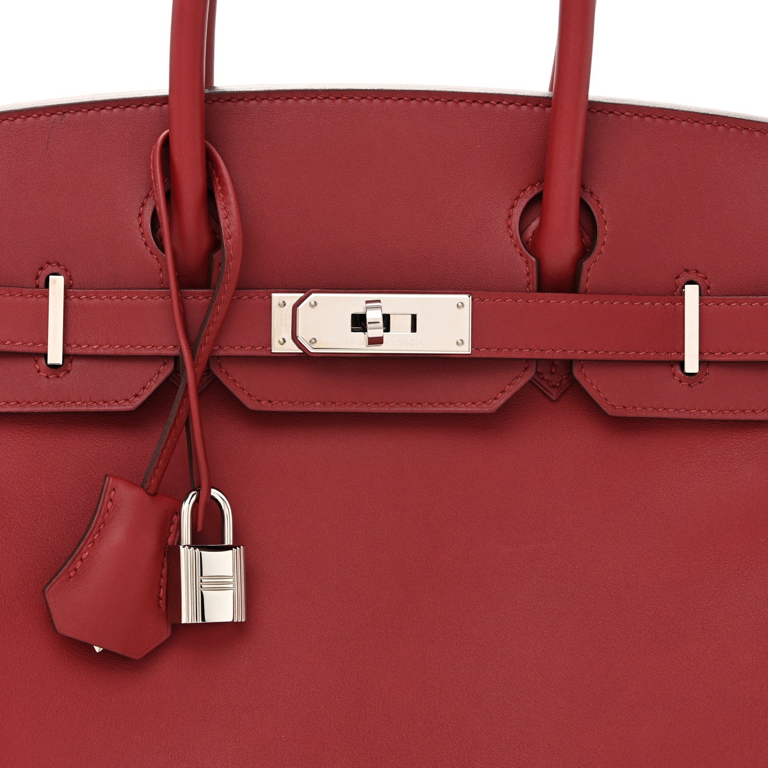 Hermes Swift Birkin 30 Rouge H 8 of 12