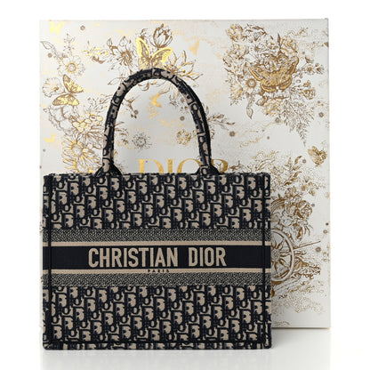 Christian Dior Oblique Medium Book Tote Blue Multicolor 11 of 11