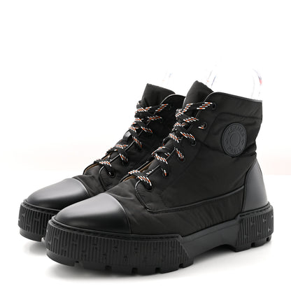Hermes Calfskin Parachute Fresh Mens Ankle Boots 42.5 Black 4 of 9