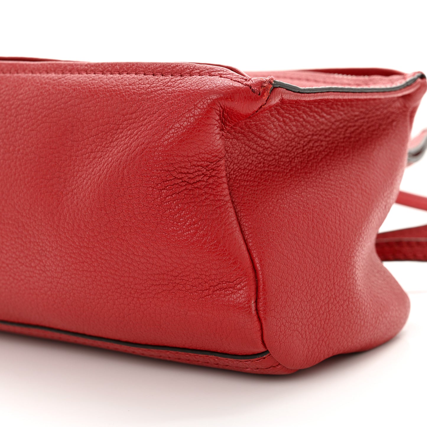 Sugar Goatskin Mini Pandora Red