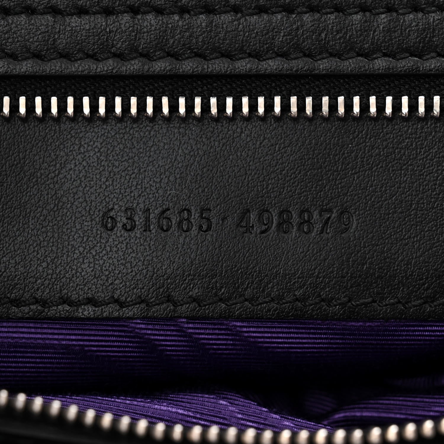 Gucci Nylon Calfskin Enamel GG Matelasse Medium Ophidia Shopping Bag Black 7 of 11