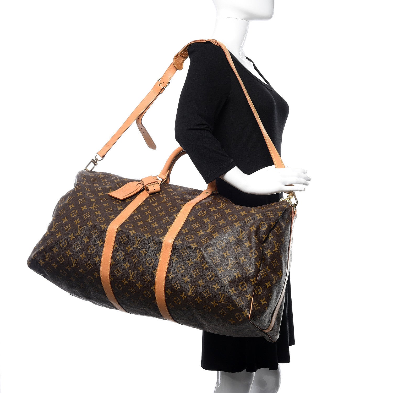 Louis Vuitton Monogram Keepall Bandouliere 60 2 of 12