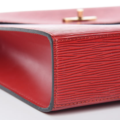 Louis Vuitton Epi Malesherbes Castillan Red 7 of 8