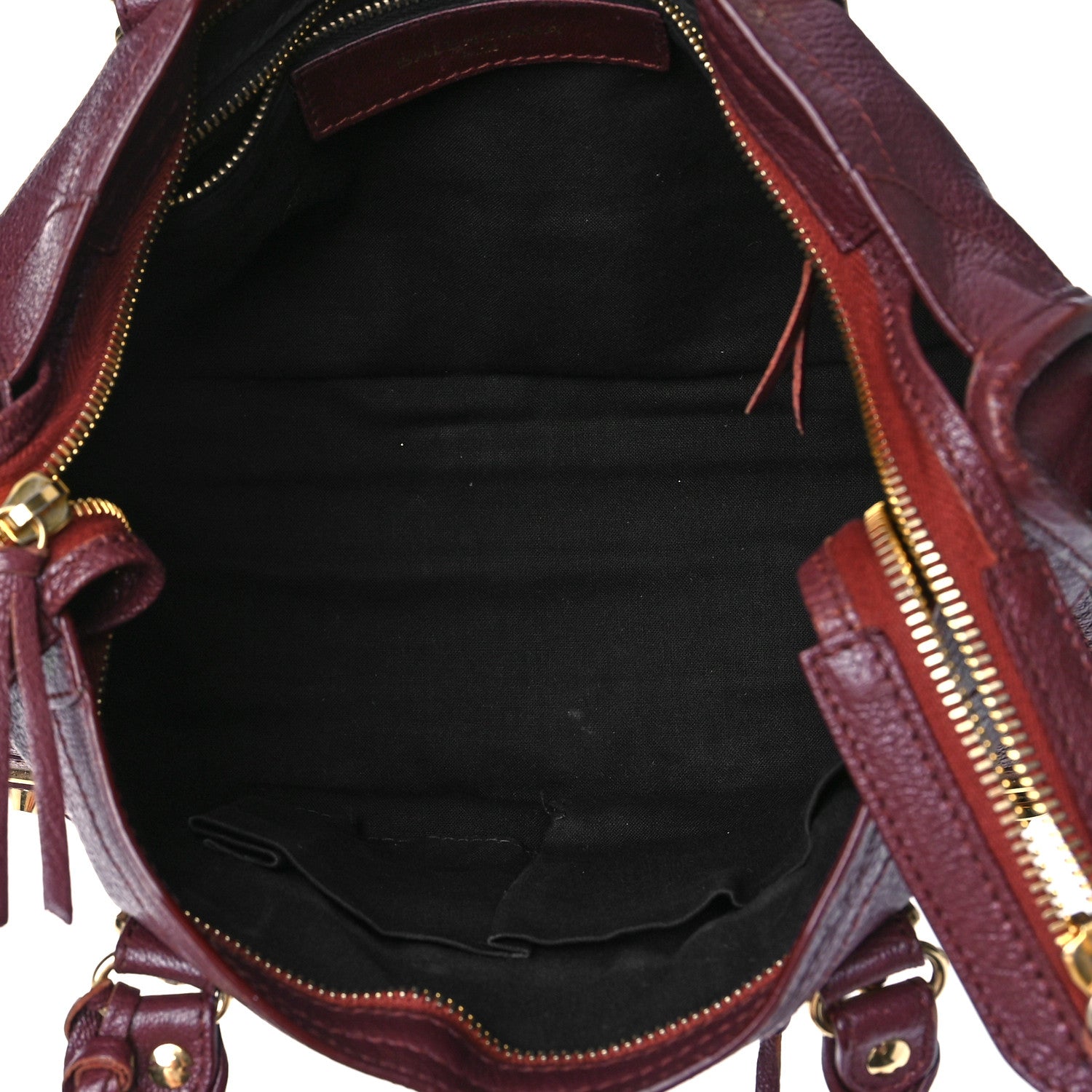 Balenciaga Chevre Gold Metallic Edge Hardware S City Cassis 5 of 12