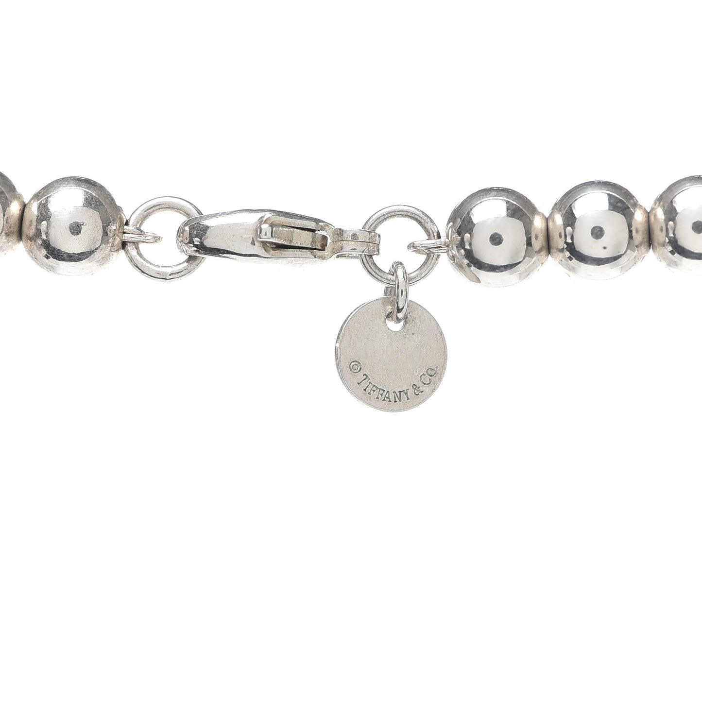 Sterling Silver HardWear Graduated Ball Necklace
