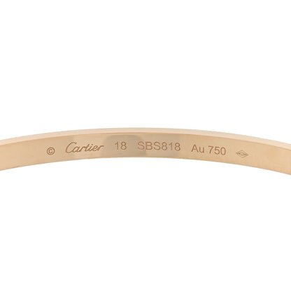 Cartier 18K Yellow Gold Small LOVE Bracelet 18 3 of 5