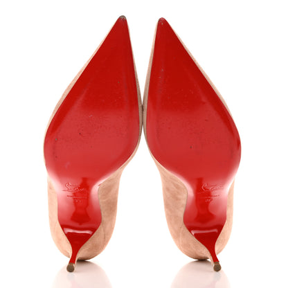Christian Louboutin Veau Velours Clare 80 Pumps 39 Courtisane 5 of 11
