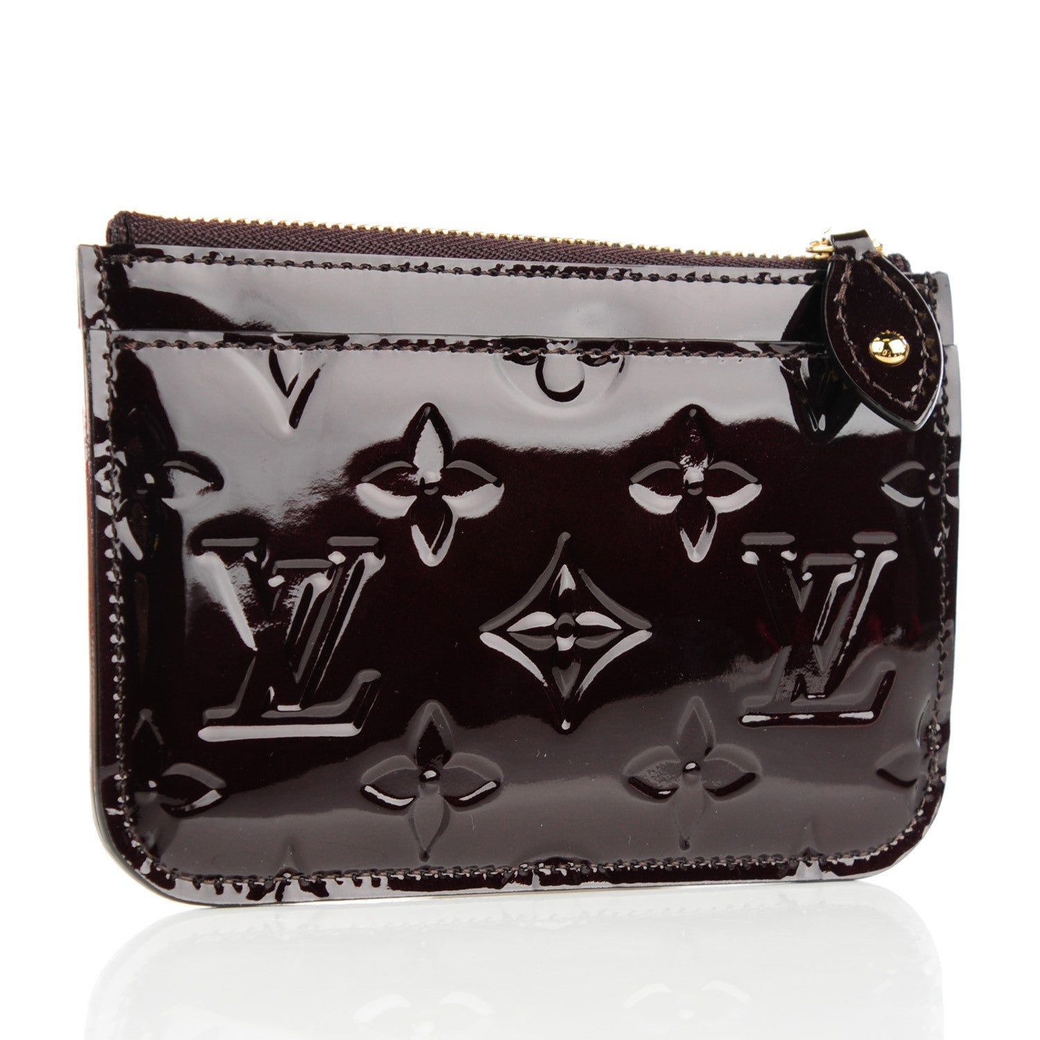 Louis Vuitton Vernis Key Pouch Amarante 3 of 7