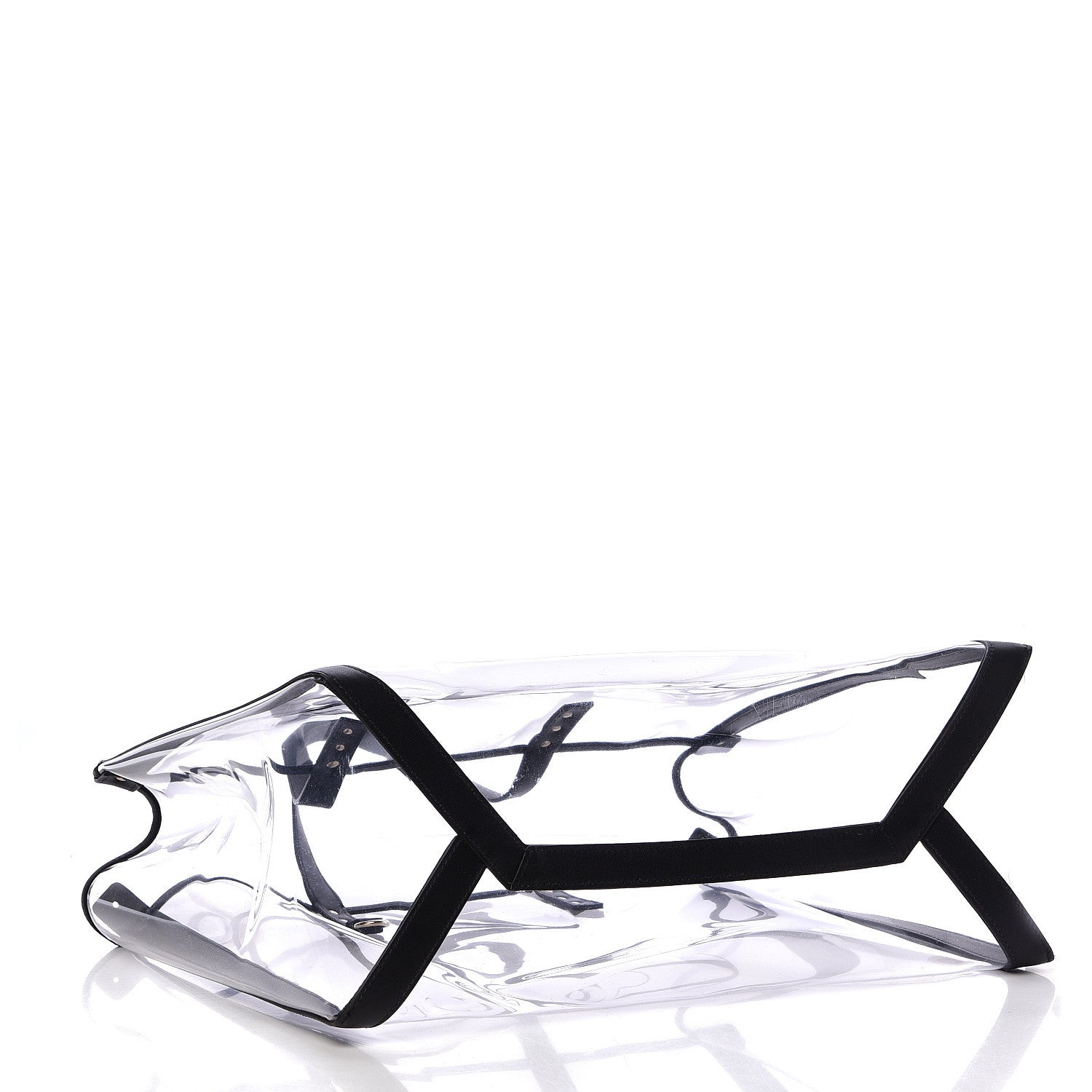 Valentino Garavani Plexy VLTN Small Shopping Bag Transparent 4 of 14