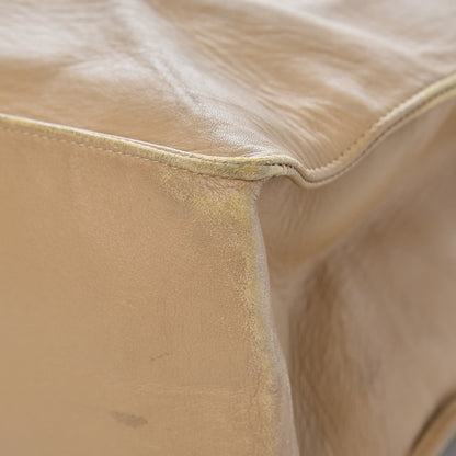 Chanel Lambskin Jumbo CC Shoulder Bag Beige 12 of 13