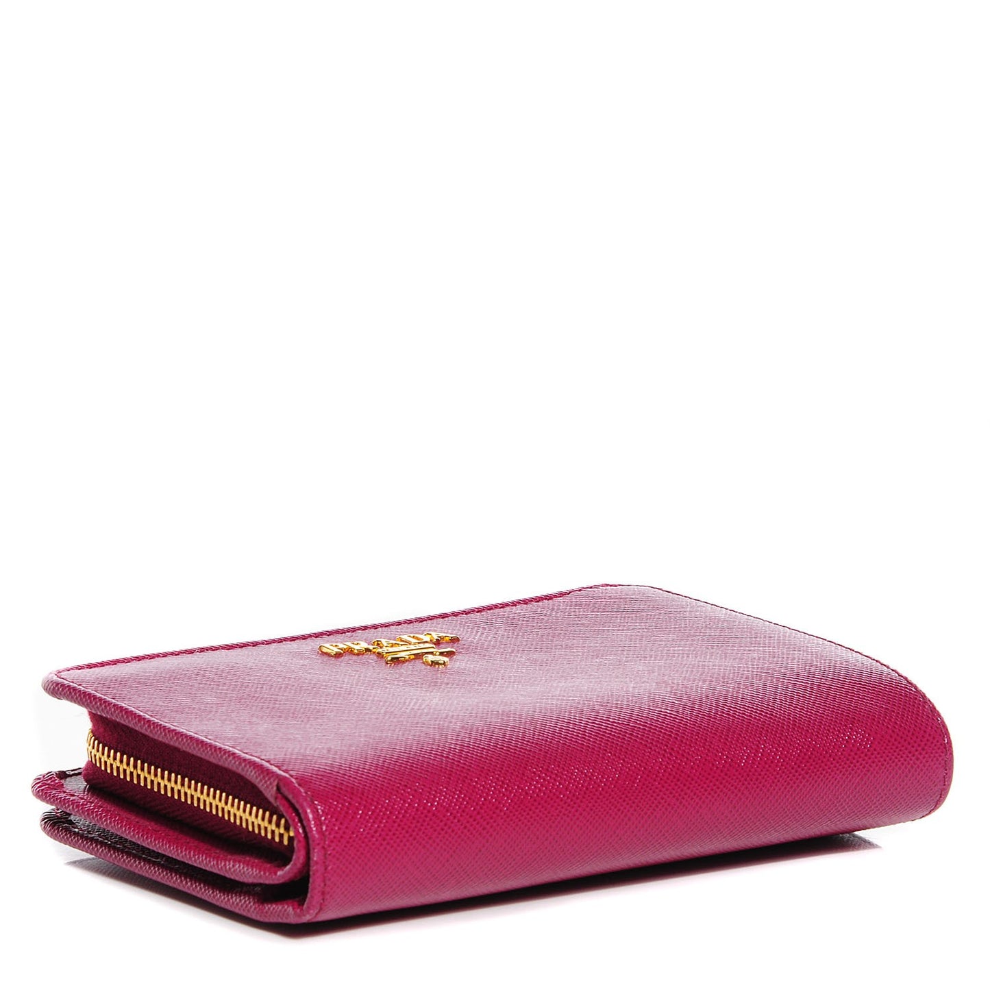 Saffiano Metal Compact Wallet Ibisco