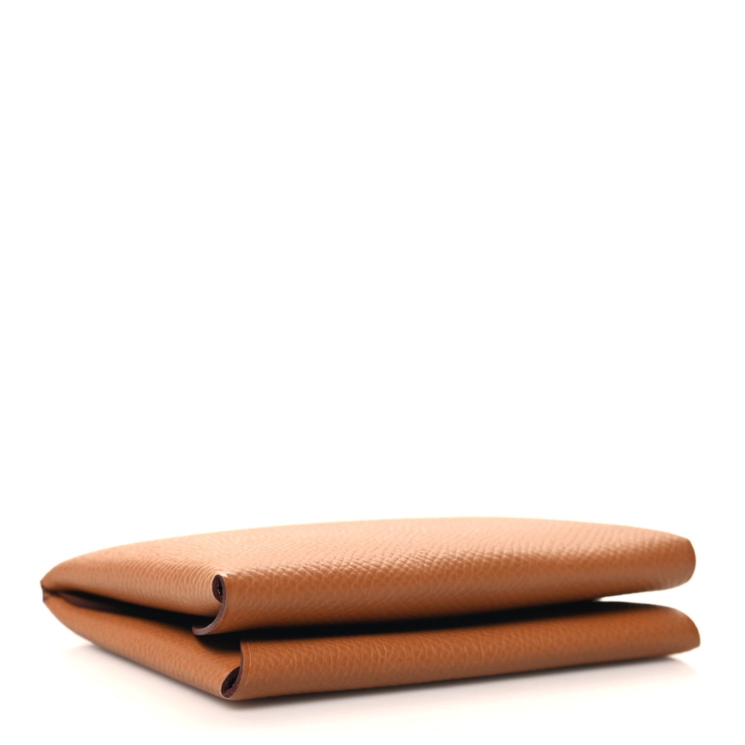 Hermes Epsom Calvi Duo Card Case Gold 4 of 9