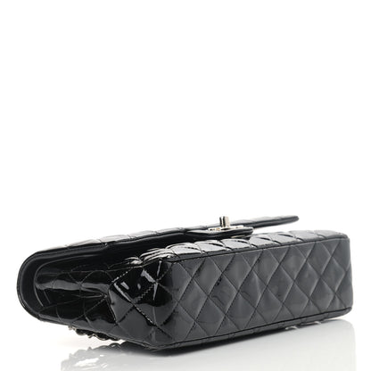 Chanel Patent Quilted Medium Double Flap Black 4 of 13