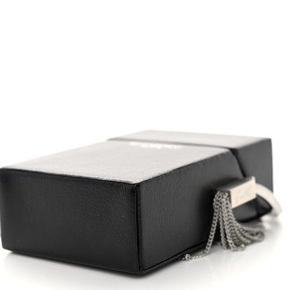 Saint Laurent Lambskin Smoking Box Crossbody Black 10 of 11