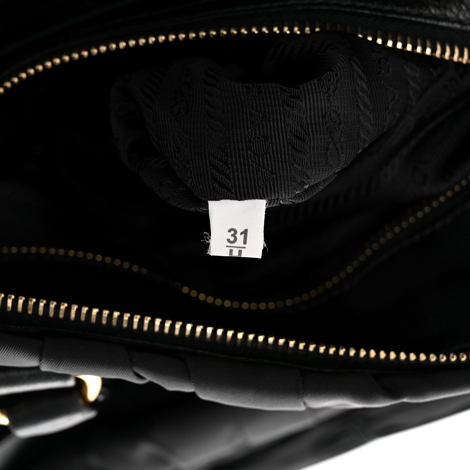 Prada Tessuto Nylon Gaufre Tote Black 7 of 12