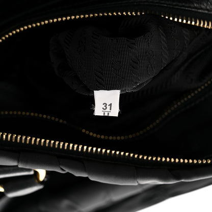 Prada Tessuto Nylon Gaufre Tote Black 7 of 12