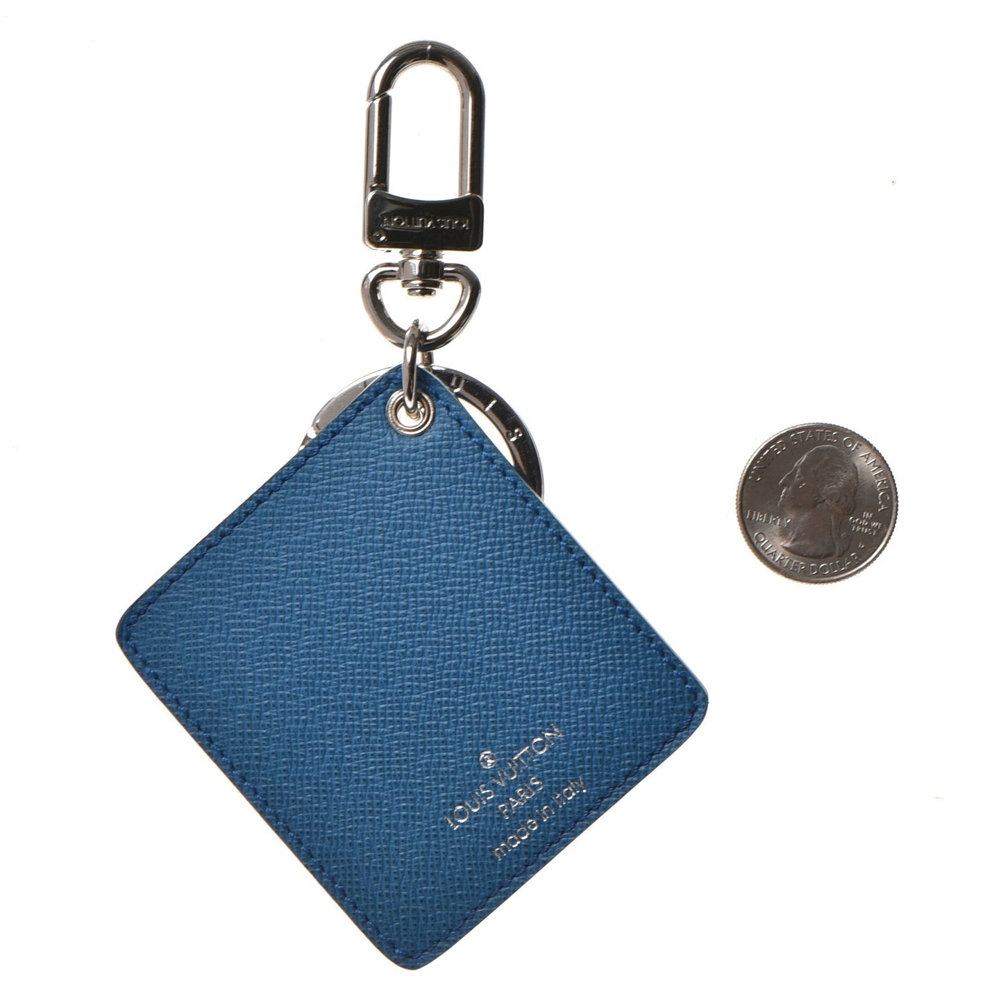 Damier Graphite Illustre V Key Holder Blue