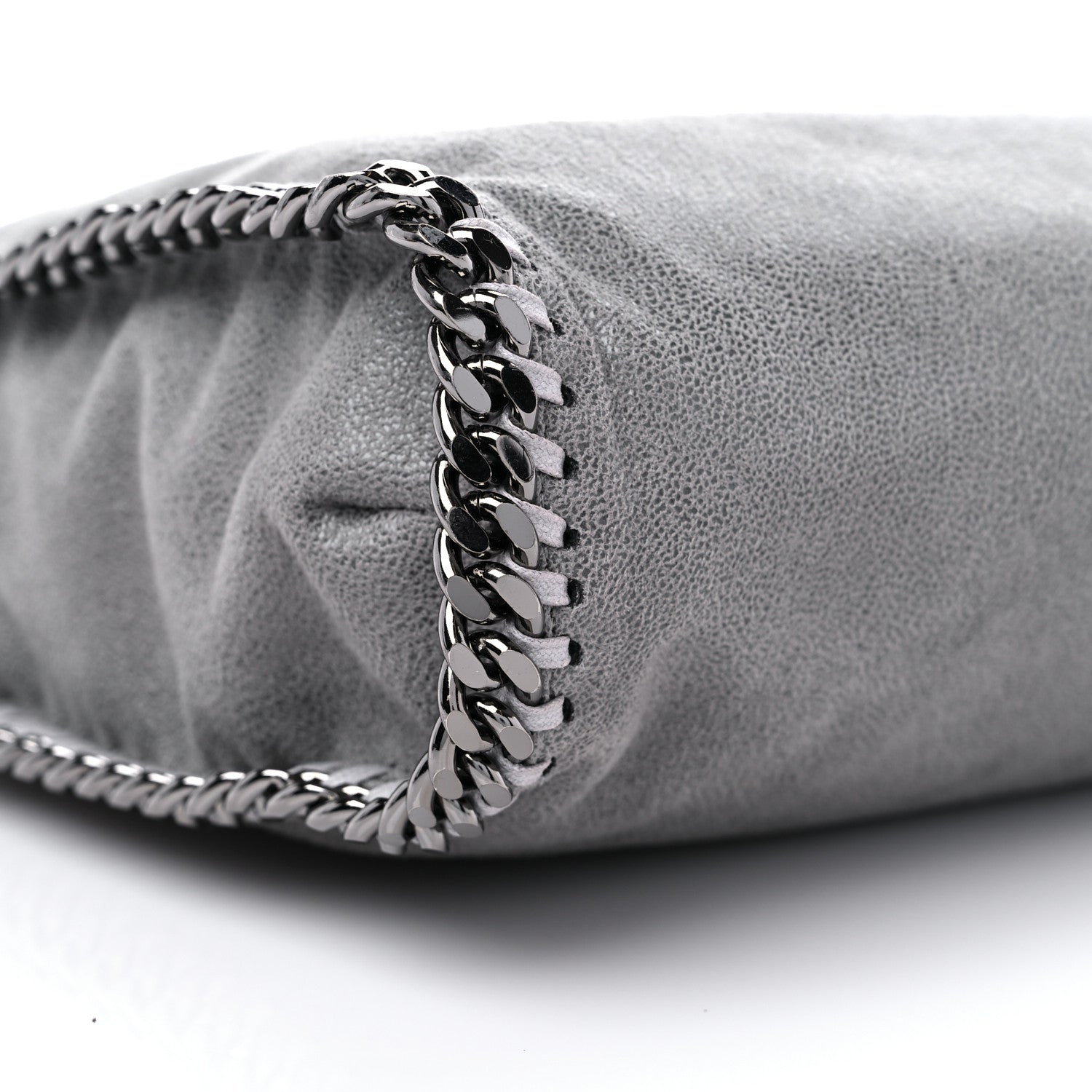 Stella McCartney Shaggy Deer Small Falabella Tote Light Grey 7 of 8