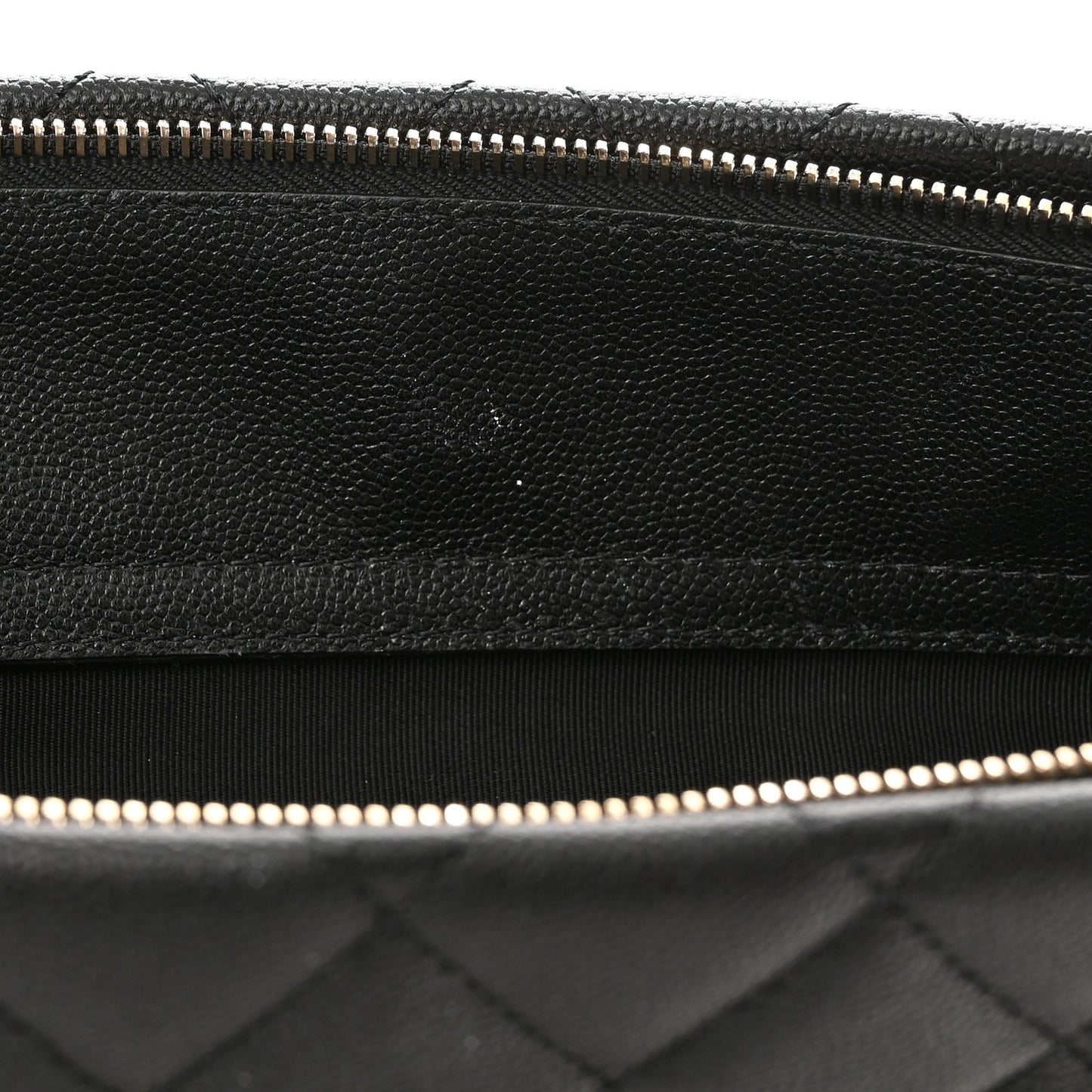 Caviar Quilted Rolled Up Tote Black