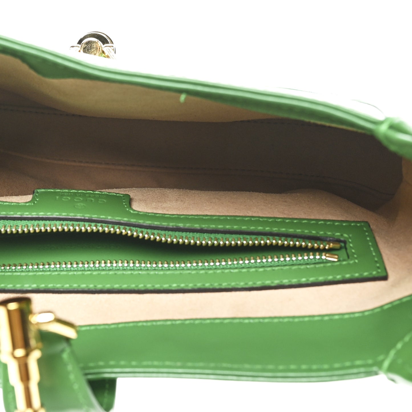 Boarded Dyana Lux Calfskin Small Jackie 1961 Hobo Spring Green