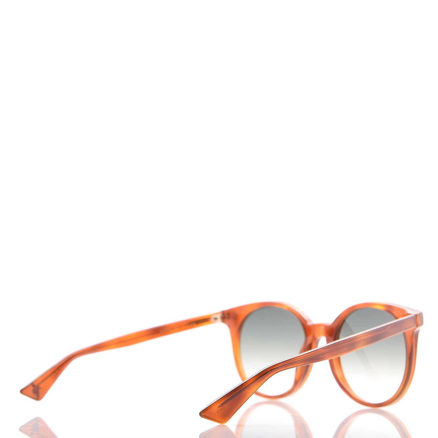 Gucci Round Frame Sunglasses GG0091S Tortoise 4 of 7
