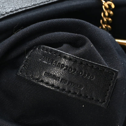 Saint Laurent Raffia Calfskin Medium Nolita Shoulder Bag Natural Black 7 of 9
