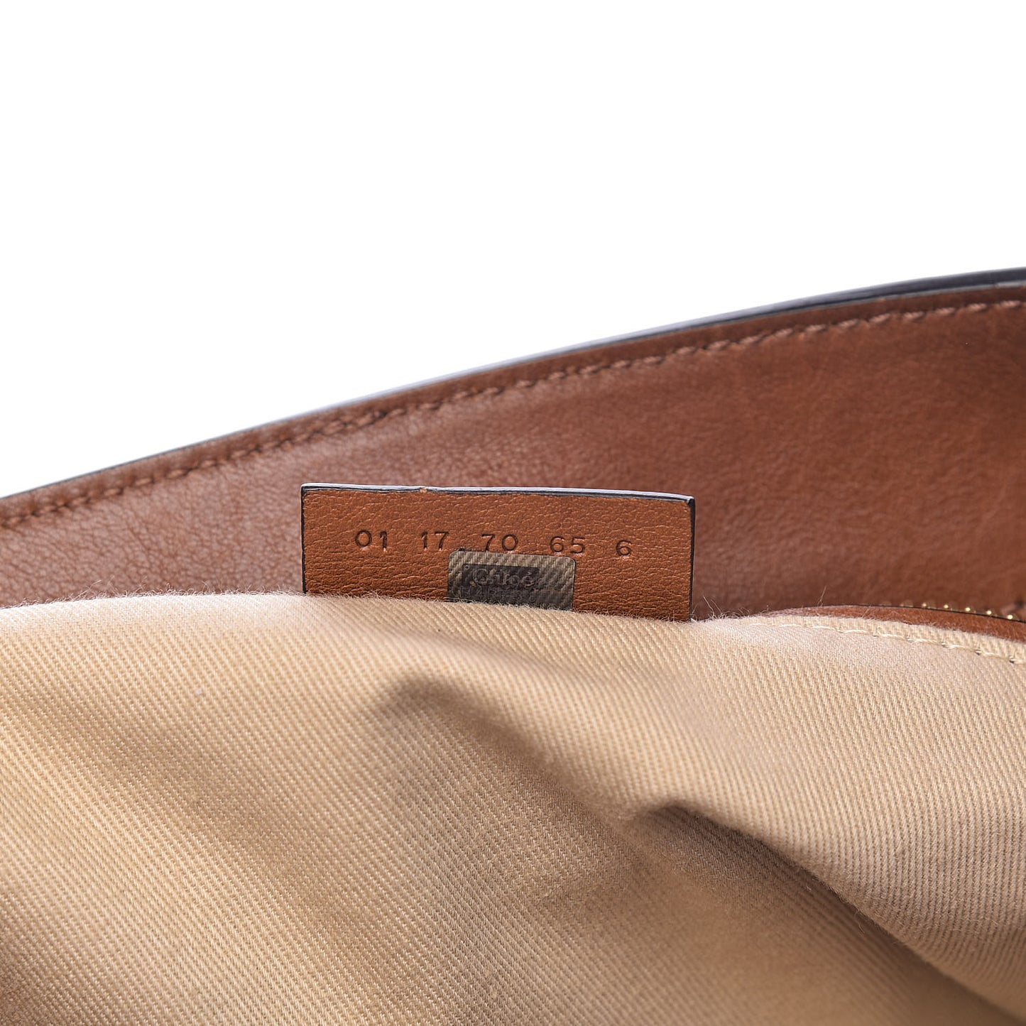 Suede Calfskin Medium Faye Backpack Tan
