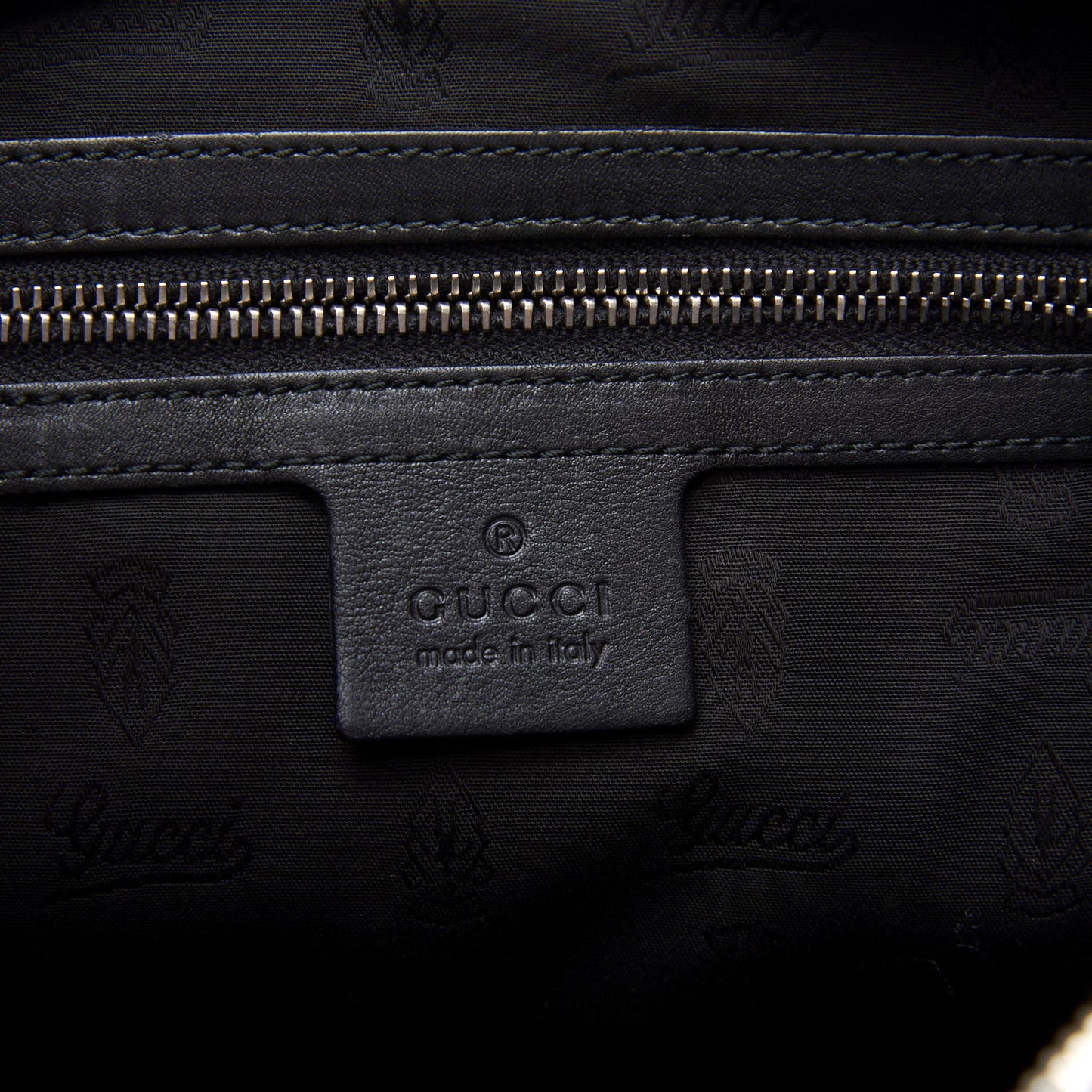 Guccissima Medium GG Twins Hobo Black